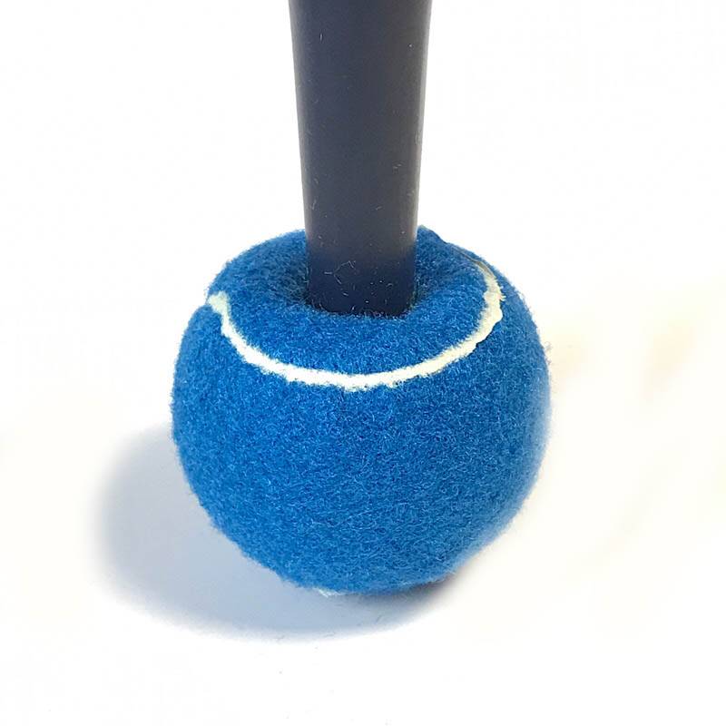 Deep blue four tennis crosses