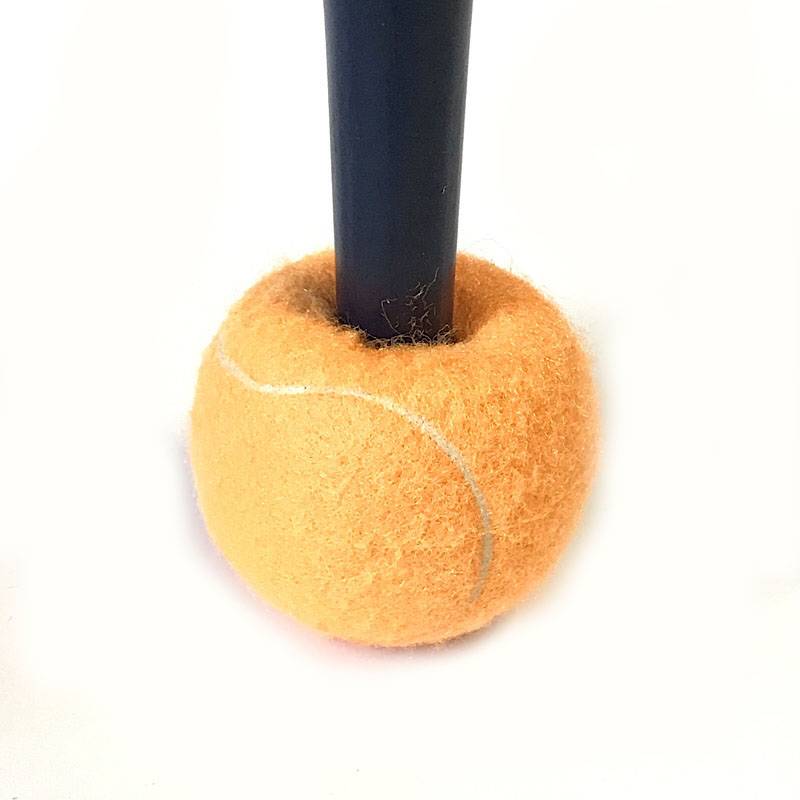 Four orange tennis crosses