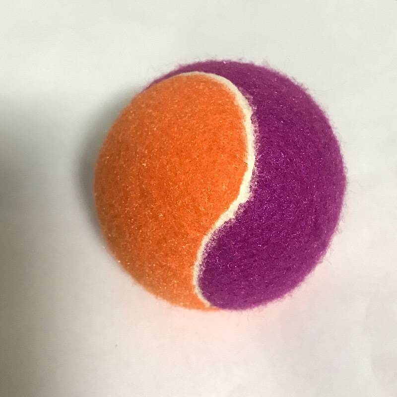 Double purple with orange tennis