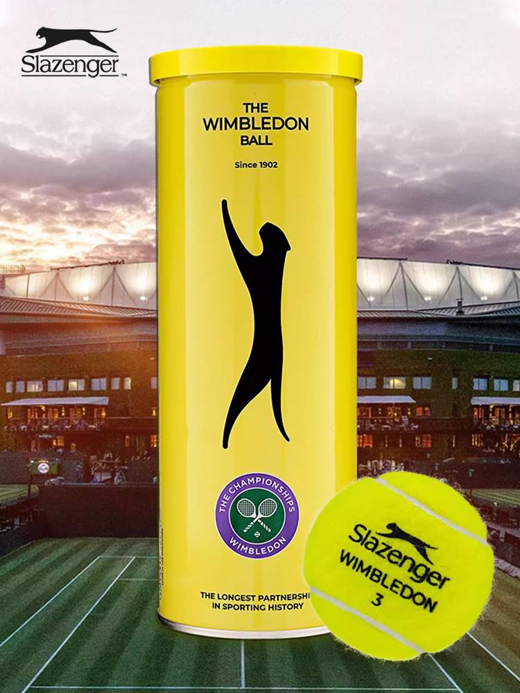SLAZENGER Slasmith Tennis Winning Ball Training Ball High Bullet High Play 3 capsules and 4 pieces of iron cans