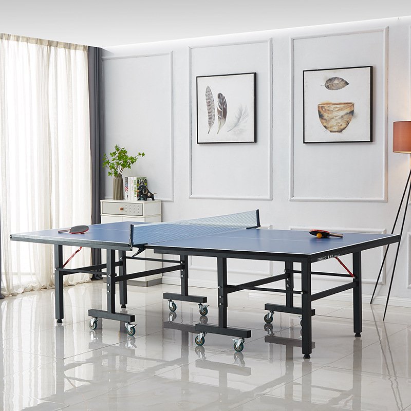 Hot selling professional indoor sport movable 15mm thick board portable foldling foldable table tennis table