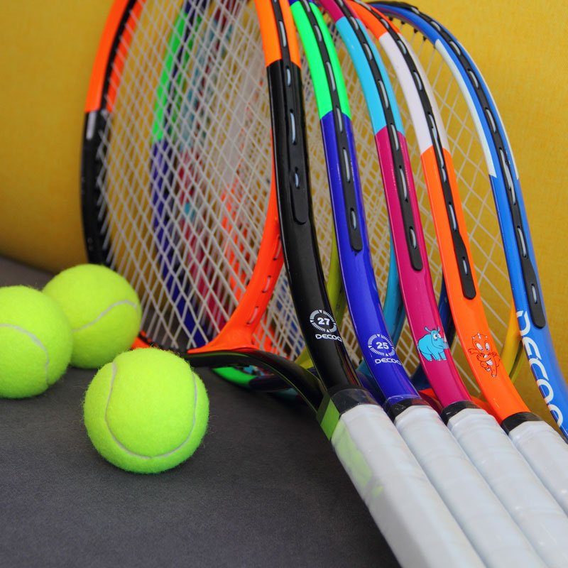 Custom High Quality Custom Logo Junior Padel Racket Tennis Rackets For Family Outdoor Training Children Kids Mini Sports Set Bag