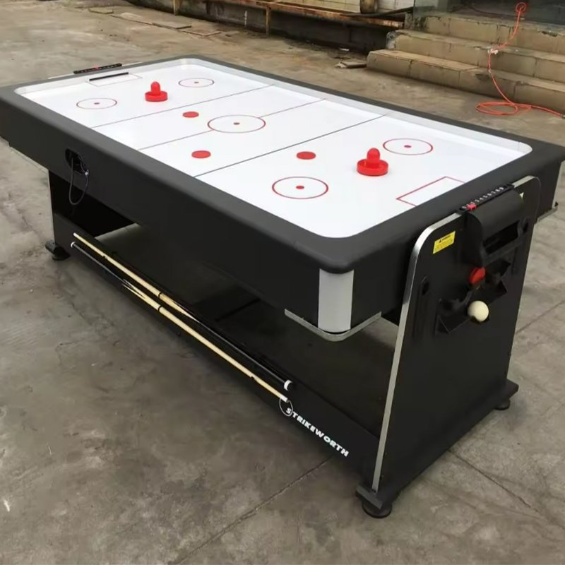 Cheap Price 4 in 1 Multi Game Billiard Table Indoor Sports 6ft with Pool / Ping Pong / Air Hockey / Dining Top Combo