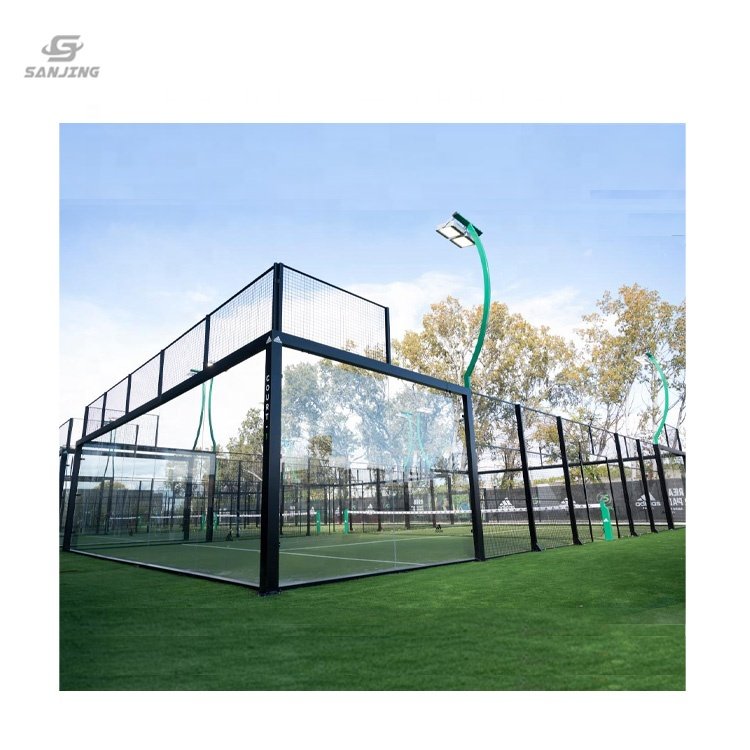 padel court exterieur outdoor padel courts full set paddle court glass panel cheapest supplier