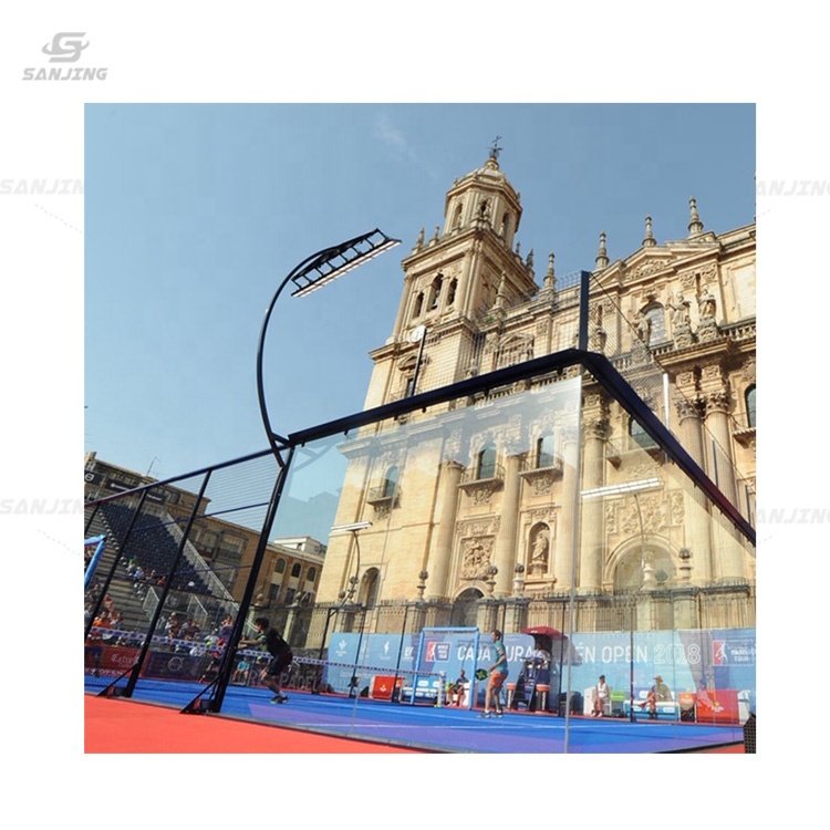 padel court exterieur outdoor padel courts full set paddle court glass panel cheapest supplier