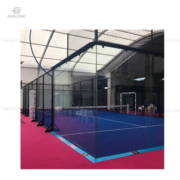 padel court exterieur outdoor padel courts full set paddle court glass panel cheapest supplier
