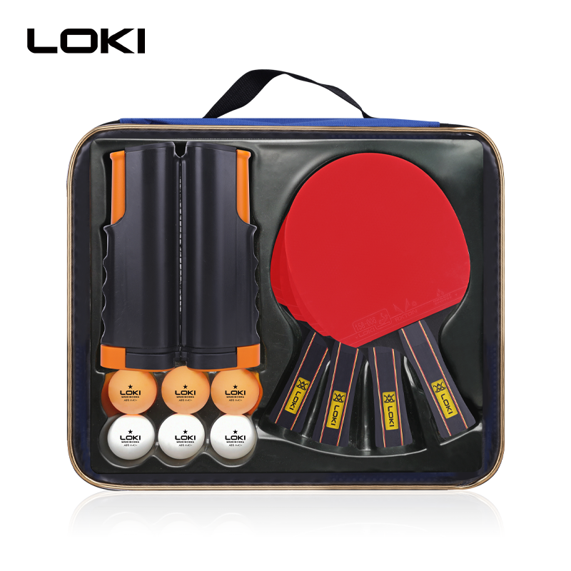 Custom logo professional table tennis racket,table tennis set