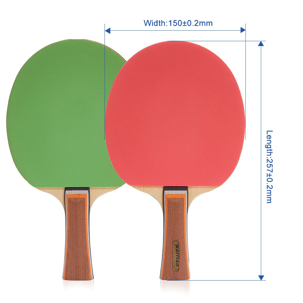 Double-Sided Reverse Tape Table Tennis Rackets High quality Professional Pingpong Paddle Table Tennis bats