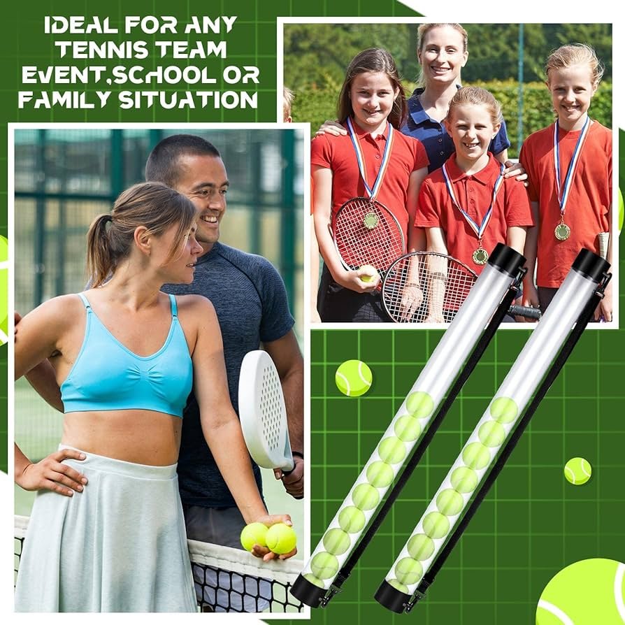 Tennis Ball Collector Tennis Ball Picker Portable Tube Easy Picking-Up Machine Practice Tennis Ball Picker