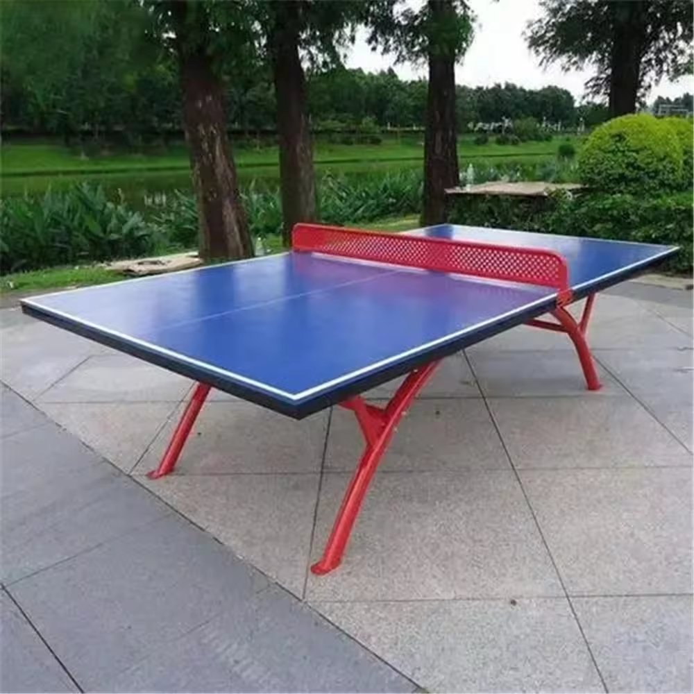 High Quality Indoor Table Tennis Table Made in China Durable MDF & SMC Materials Weather-Resistant for Outdoor Use