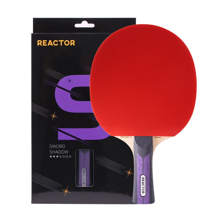 Portable Table Tennis Paddles Outdoor table tennis racket Control All-round suit for Middle-level player
