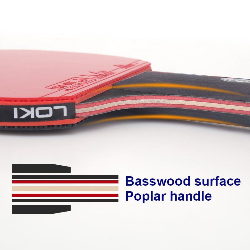 LOKI Factory price high quality professional training table tennis racket