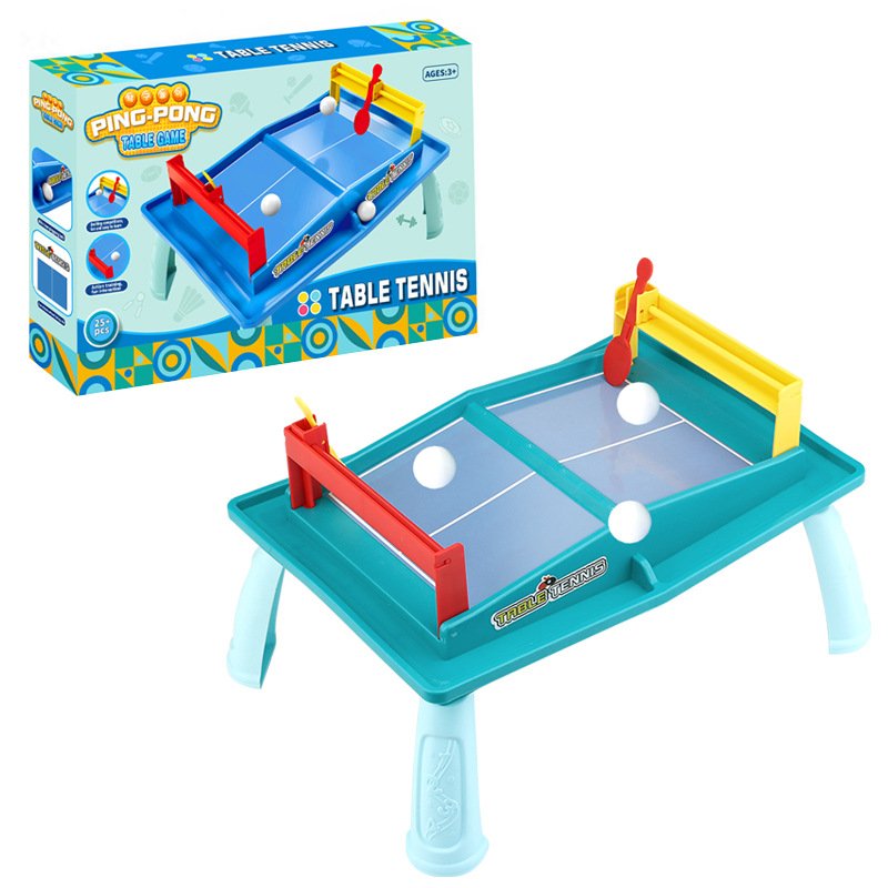 2024 hot sale Children's puzzle parent-child interactive fun game table toys two person competitive tabletop table tennis toy