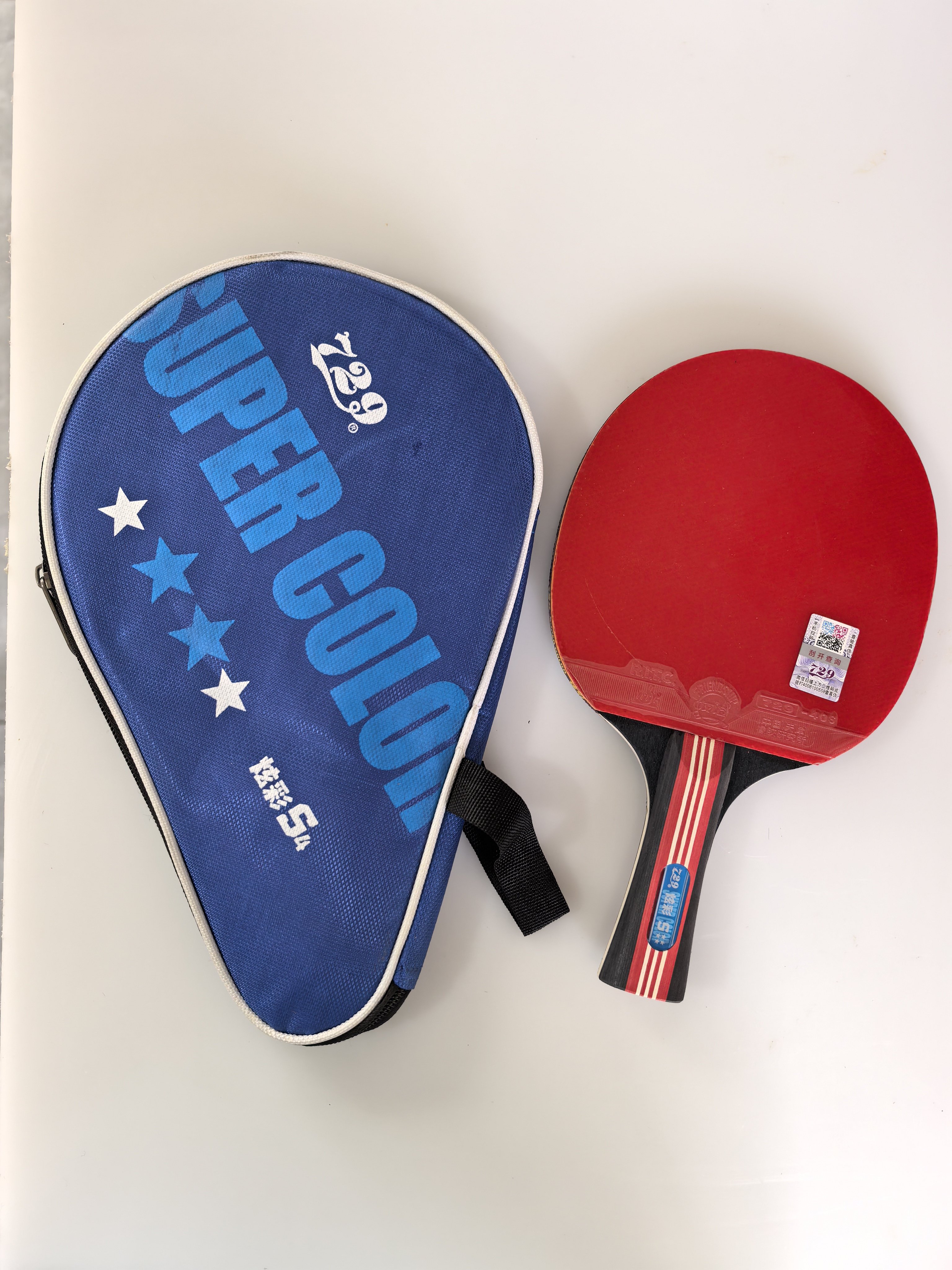 Angel Sports plywood table tennis bat 4 star Angel Sports Table Games Toys for Children