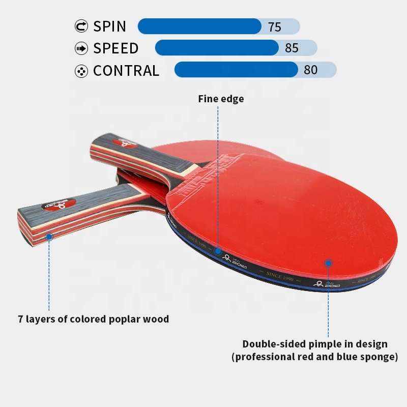 Boli Cheap 4 Star Table Tennis Racket Set With Four Ping Pong Balls And A Net