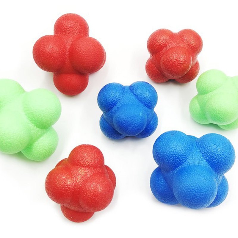 Direction Ball Speed Sensitive Training Rebound Tennis Badminton Table Tennis Agility Hexagonal Reaction Ball Change