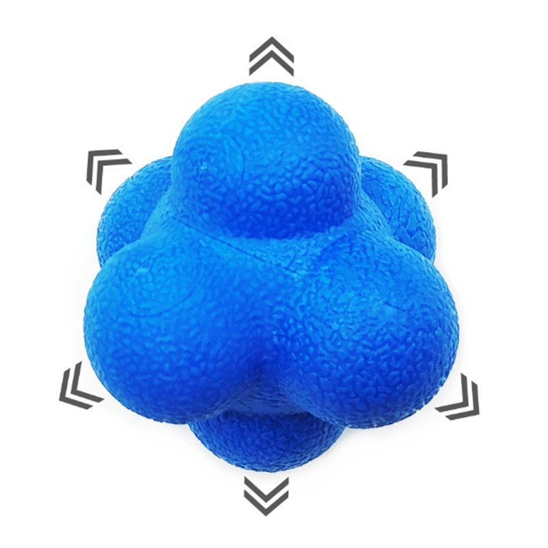 Direction Ball Speed Sensitive Training Rebound Tennis Badminton Table Tennis Agility Hexagonal Reaction Ball Change