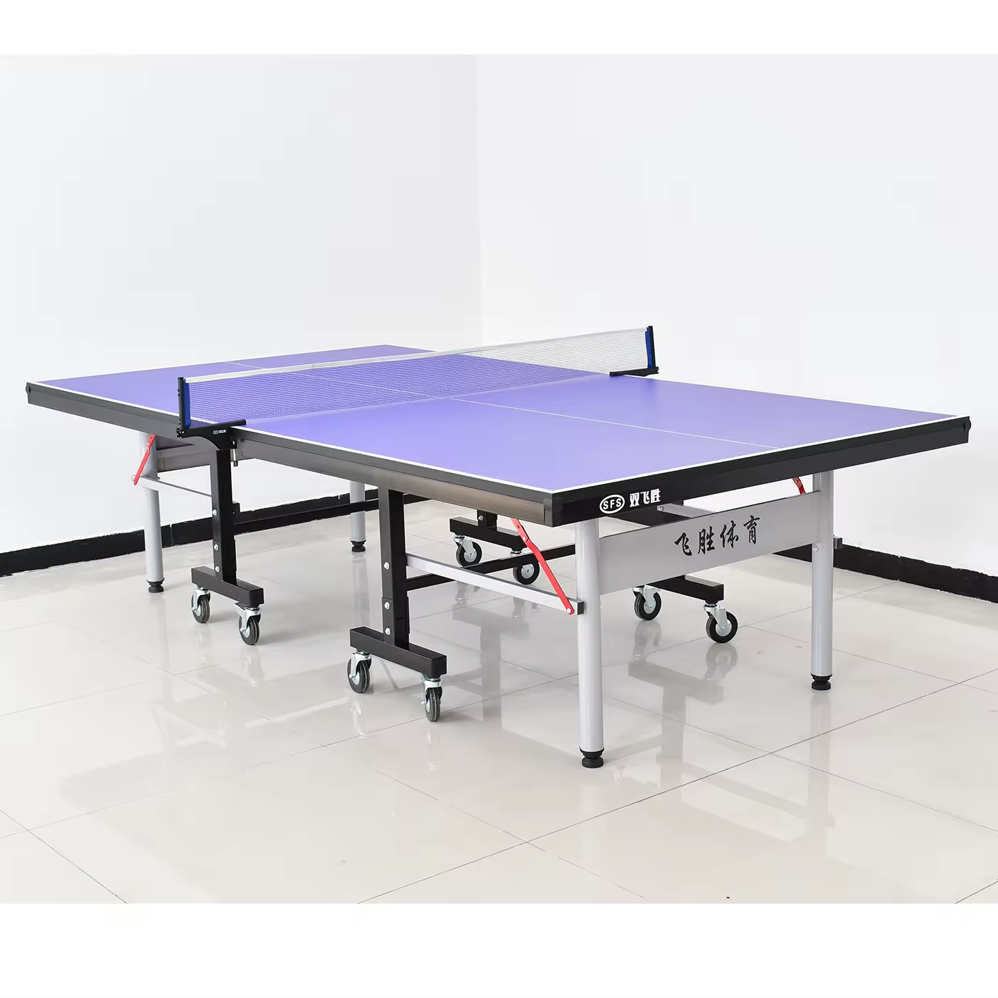 Factory Wholesale Professional ITTF approved portable table tennis table 25mm