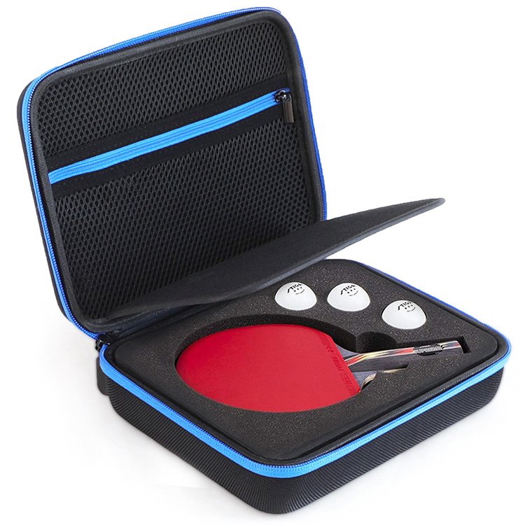 Factory Custom High Quality Foam EVA Hard Shell Table Tennis Racket Case