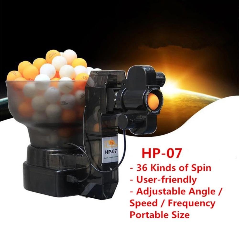 HuiPang 07 36 spin training ball machine auto ping pong pingpong robot table tennis robot