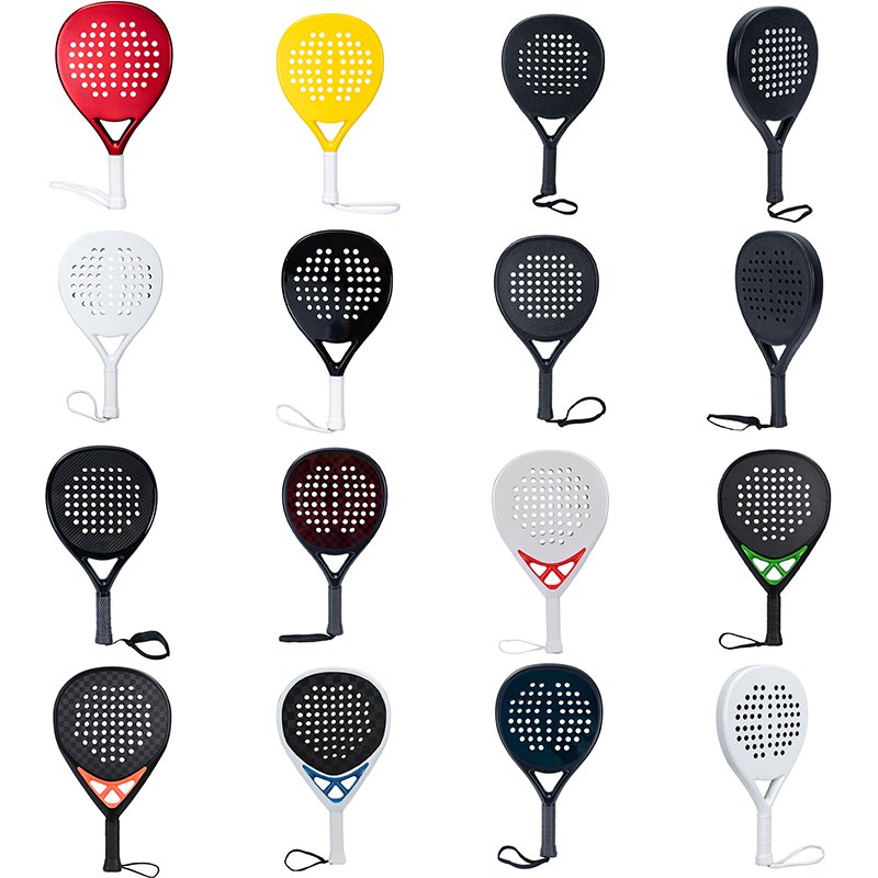 New Arriver Custom Your Own Brand Eva Core Paddle tennis Racket Carbon Fiber Padel Racket
