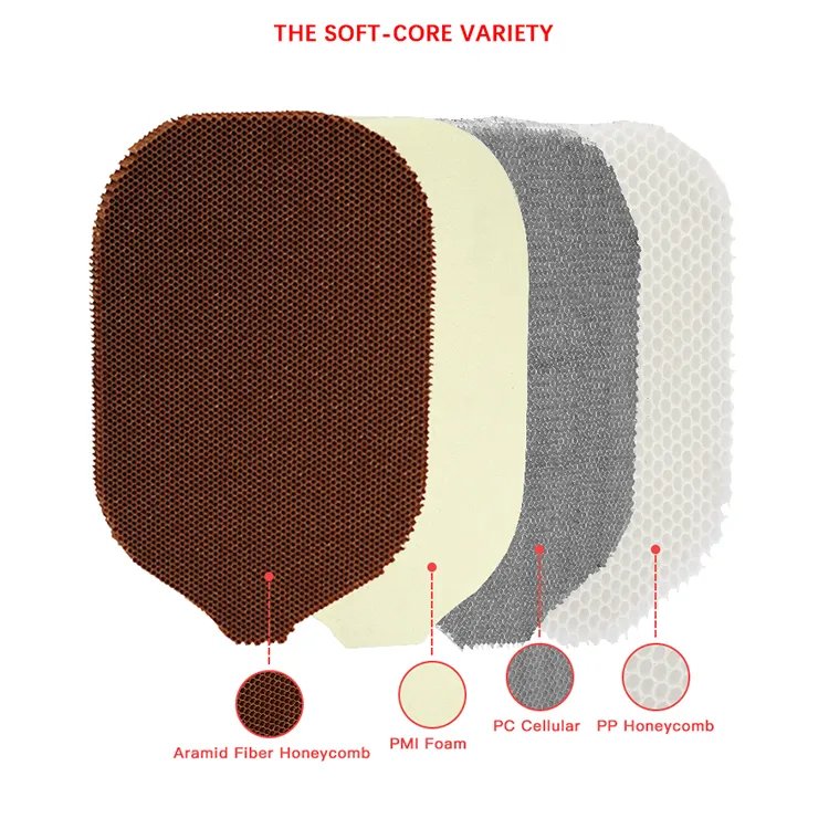 New Hot Other Sports Pickleball Paddle Sandwich Filling Core Paddle Racket With Carbon Fiber