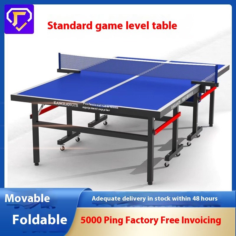 Table Tennis Table, Pro Folding Pingpong Table, Return Board Indoor Table Tennis Table