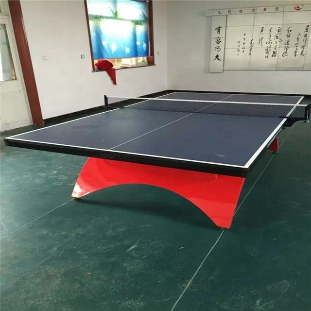 High Quality Customized Size Waterproof Material Table Tennis Table For Training And Entertainment