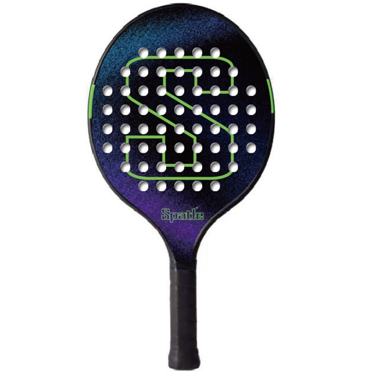 Customized Glass Fiber Platform Tennis Paddle Racket By OEM Factory Manufacturer