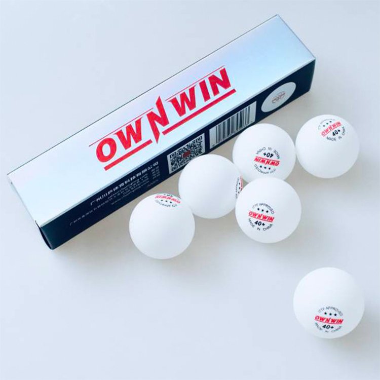 Good Quality Ownwin Three Star High Quality Table Tennis Ball For Professional Match/Training Customized Logo