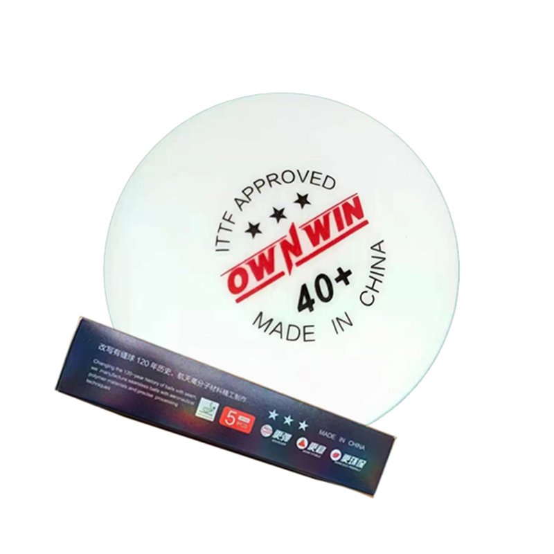 Good Quality Ownwin Three Star High Quality Table Tennis Ball For Professional Match/Training Customized Logo
