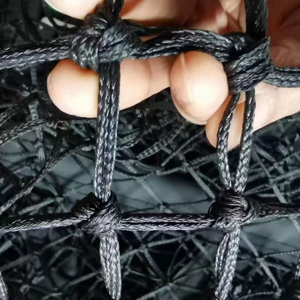 HDPE Material Handmade Double Weave Tennis Net Tennis