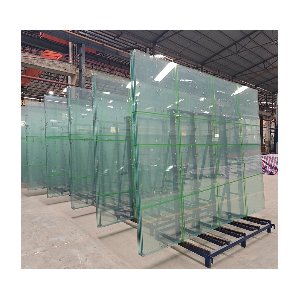 Glass Manufacturer 8mm 10mm 12mm Tuffen Tempered Toughened Glass For Padel tennis Court
