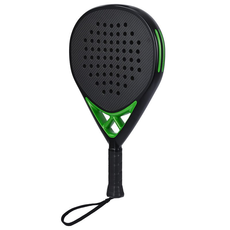 Low MOQ Premium Quality 3K Carbon Surface Padel Racket Professional Manufacturers Carbon Fiber Padel Racket