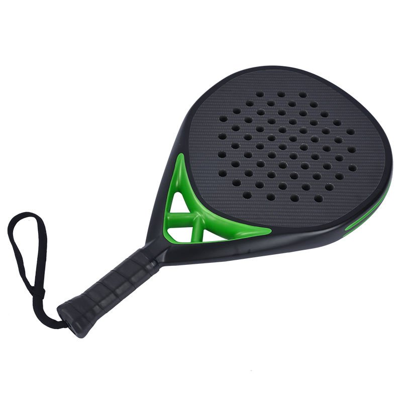 Low MOQ Premium Quality 3K Carbon Surface Padel Racket Professional Manufacturers Carbon Fiber Padel Racket