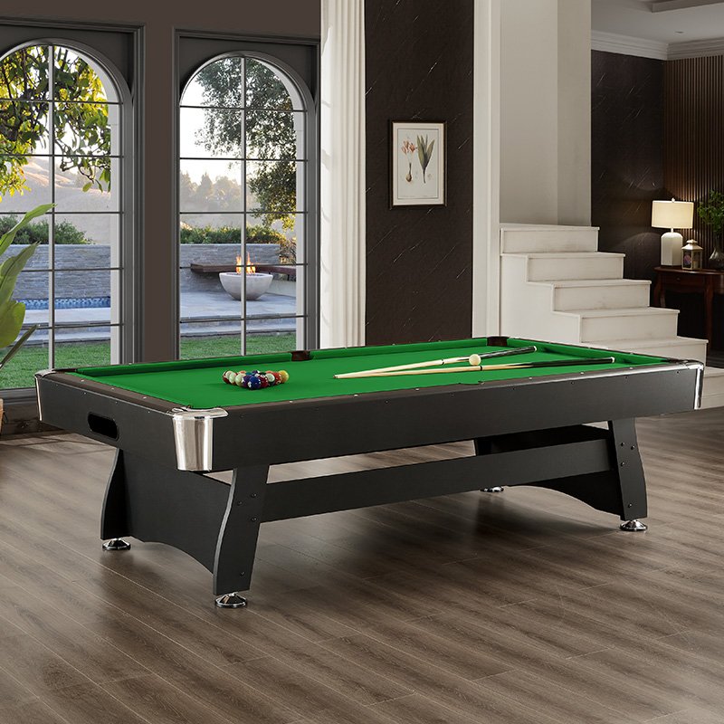 Classic 3 In 1 7ft 8ft 9ft MDF Wood Auto Ball Return System Billiard Pool Table With Tennis Table