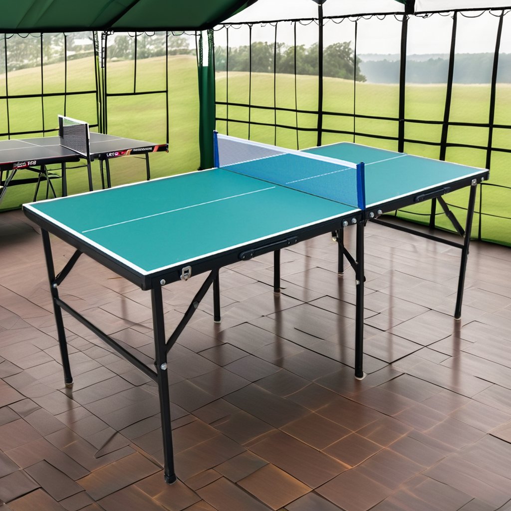 Professional Table Tennis Tables Products Competition Indoor Design With Net & Post Mini Table Tennis