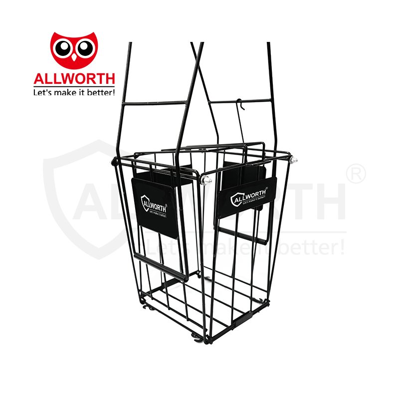 Tennis Ball Pick Up Hopper Portable Tennis Ball Basket Foldable Tennis Ball Picker