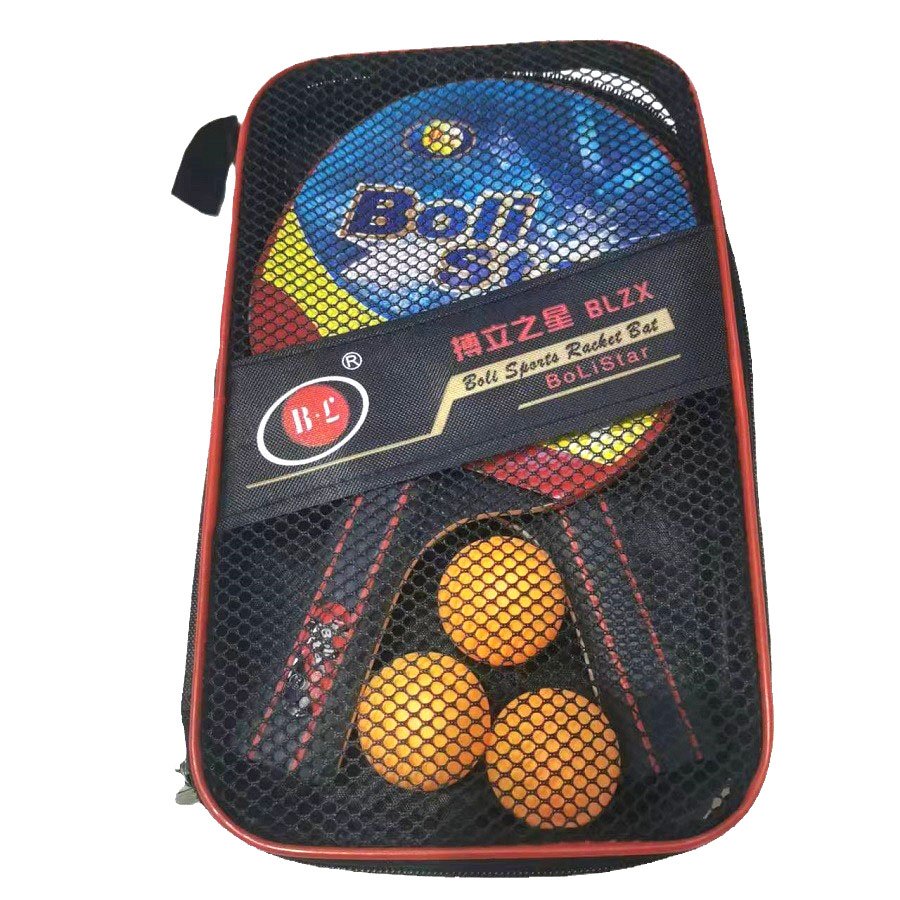Wholesale table tennis racket set high quality table tennis racket bat For Training or Entertainment