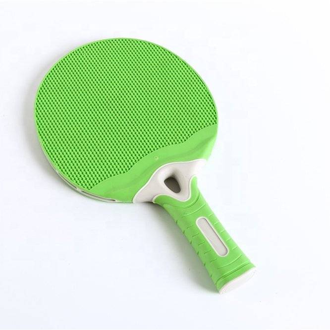 Out Door Table Tennis Set Waterproof Ping Pong Paddle Plastic Table Tennis Racket