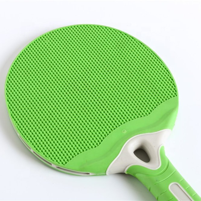 Out Door Table Tennis Set Waterproof Ping Pong Paddle Plastic Table Tennis Racket