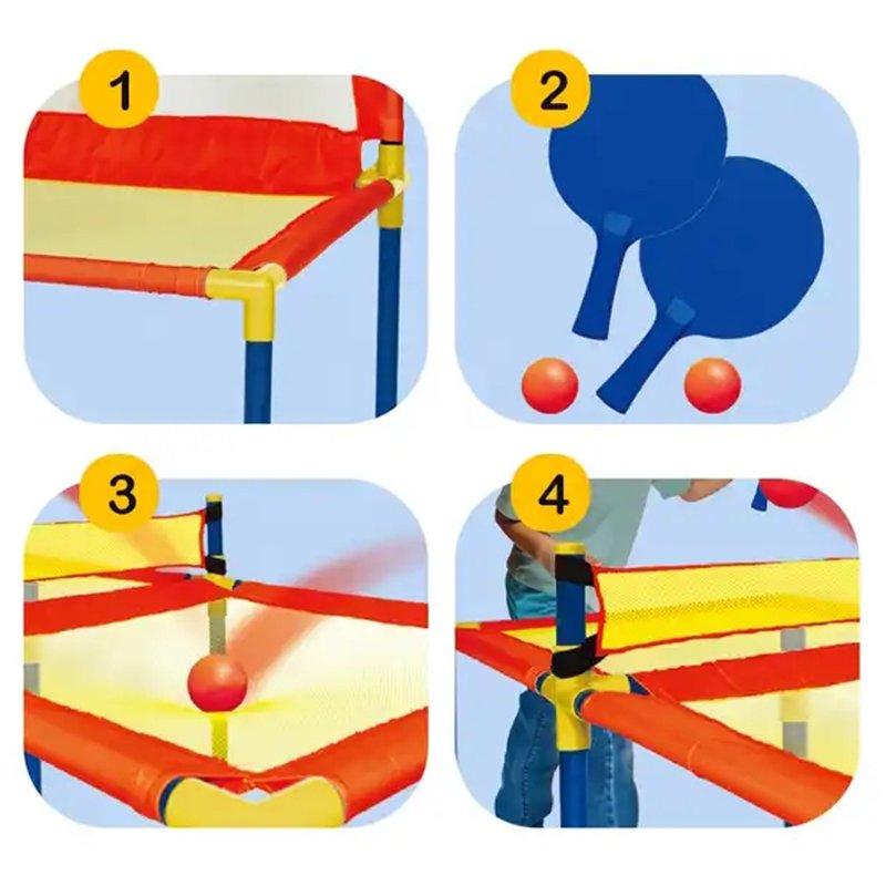 2 In 1 Funny Kids Table Pingpong Racket Toys Kids Sport Game Toy Table Tennis Toy For Kid