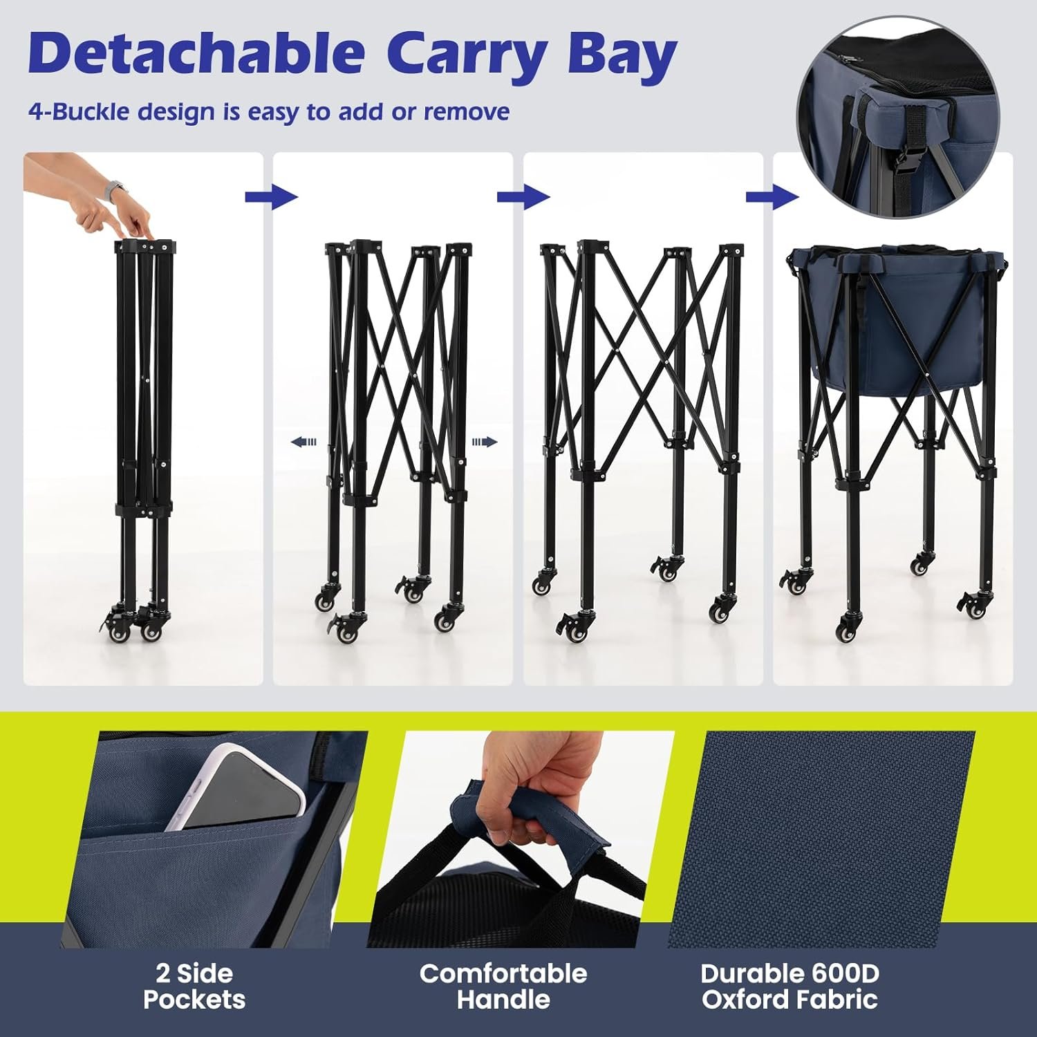 TC01A Best Price Foldable Tennis Ball Cart, Tennis Carts, Tennis Ball Cart Manufacturer In China