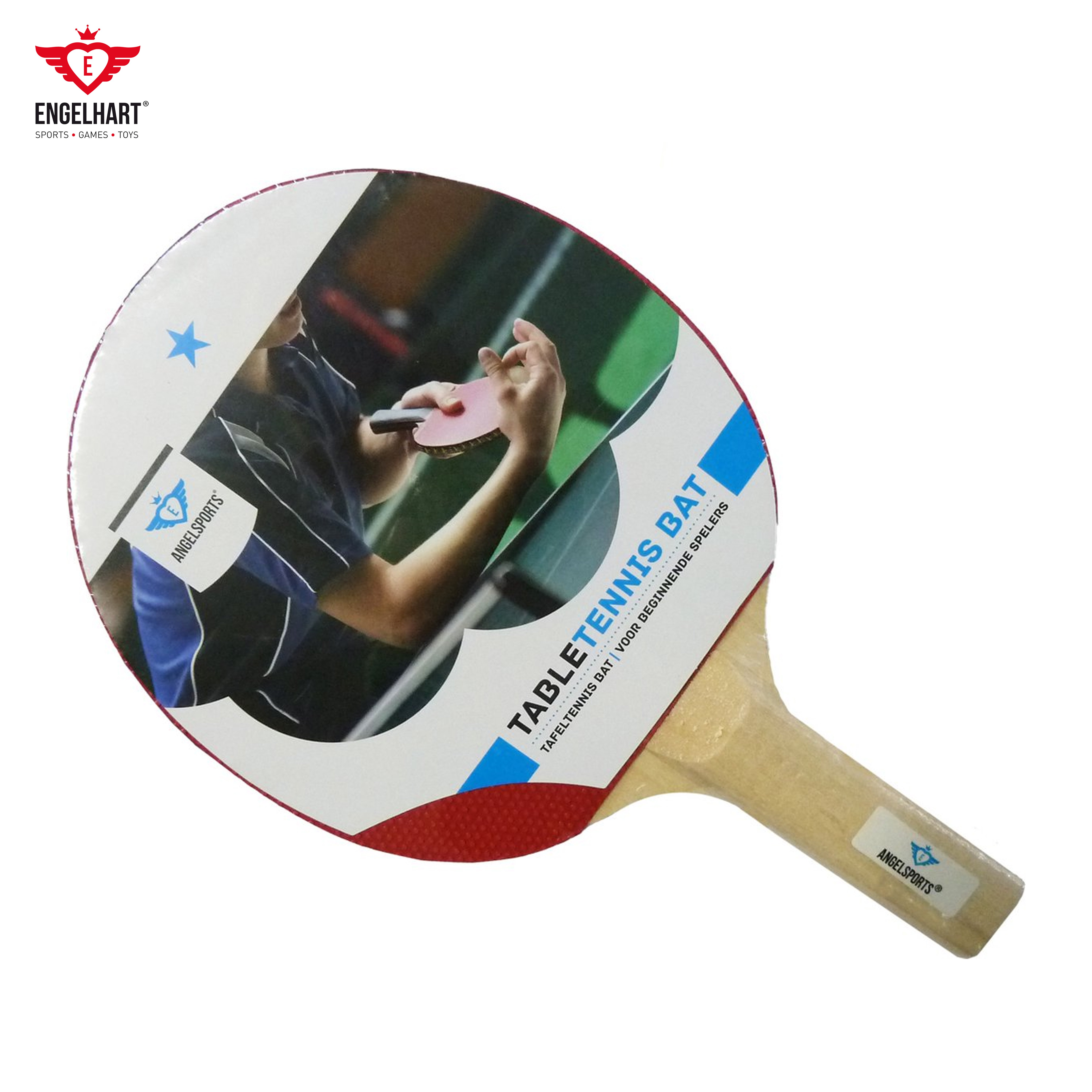 Table Tennis Bat for PingPong 1 star table tennis rubber Angels Sports Toys Kids Outdoor Games table games