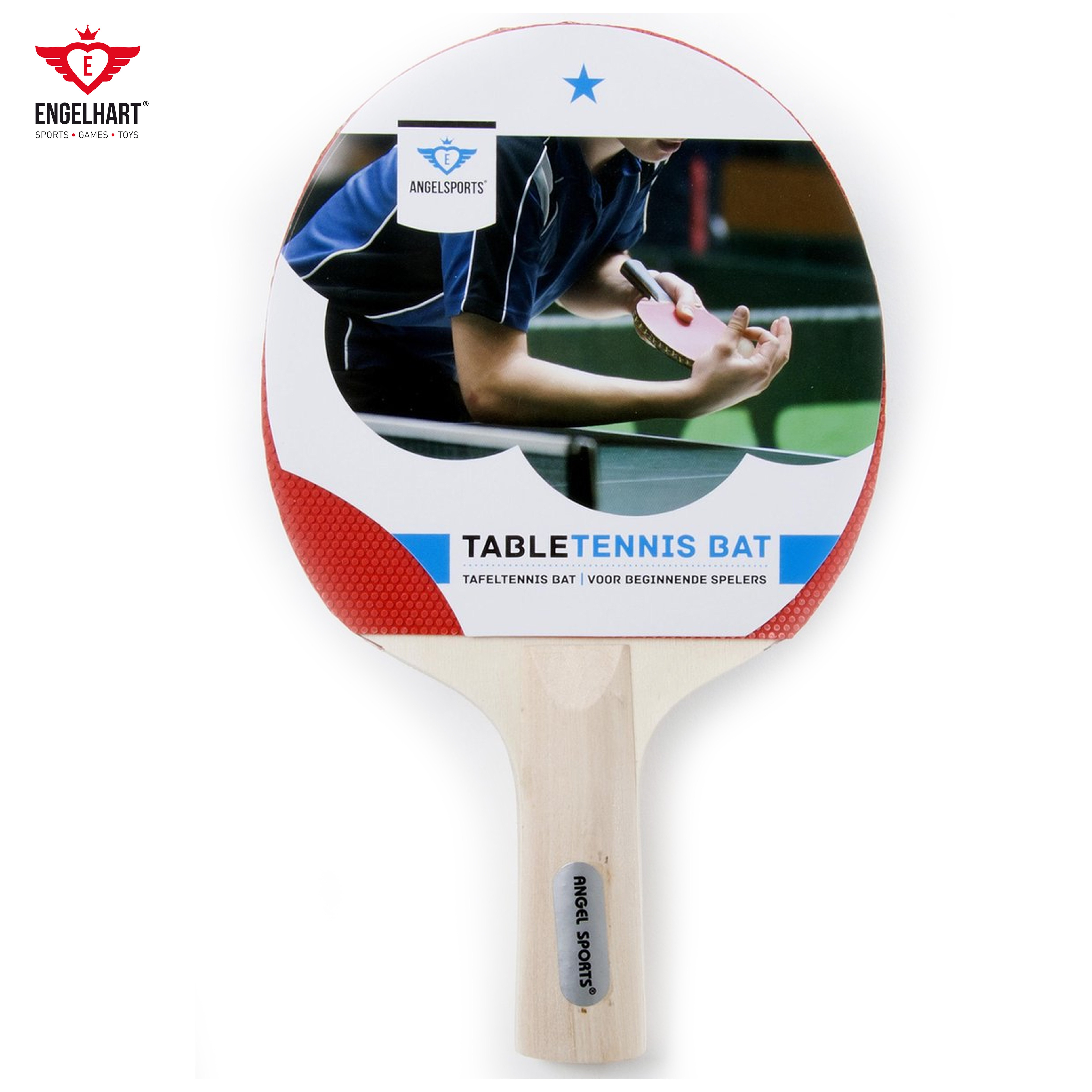 Table Tennis Bat for PingPong 1 star table tennis rubber Angels Sports Toys Kids Outdoor Games table games