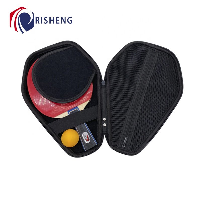 Custom Waterproof Hard Ping Pong Bat Bag Ping Pong Paddle Cover EVA Table Tennis Racket Case