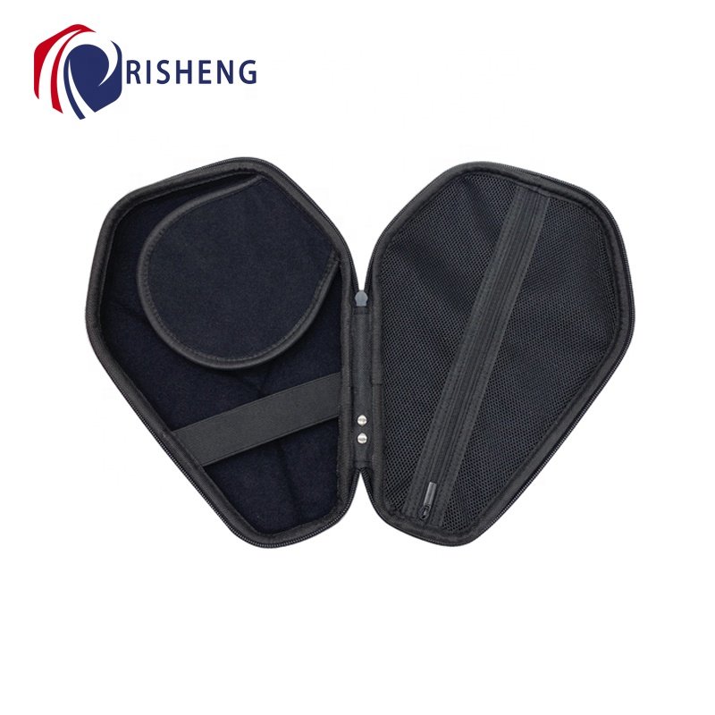 Custom Waterproof Hard Ping Pong Bat Bag Ping Pong Paddle Cover EVA Table Tennis Racket Case