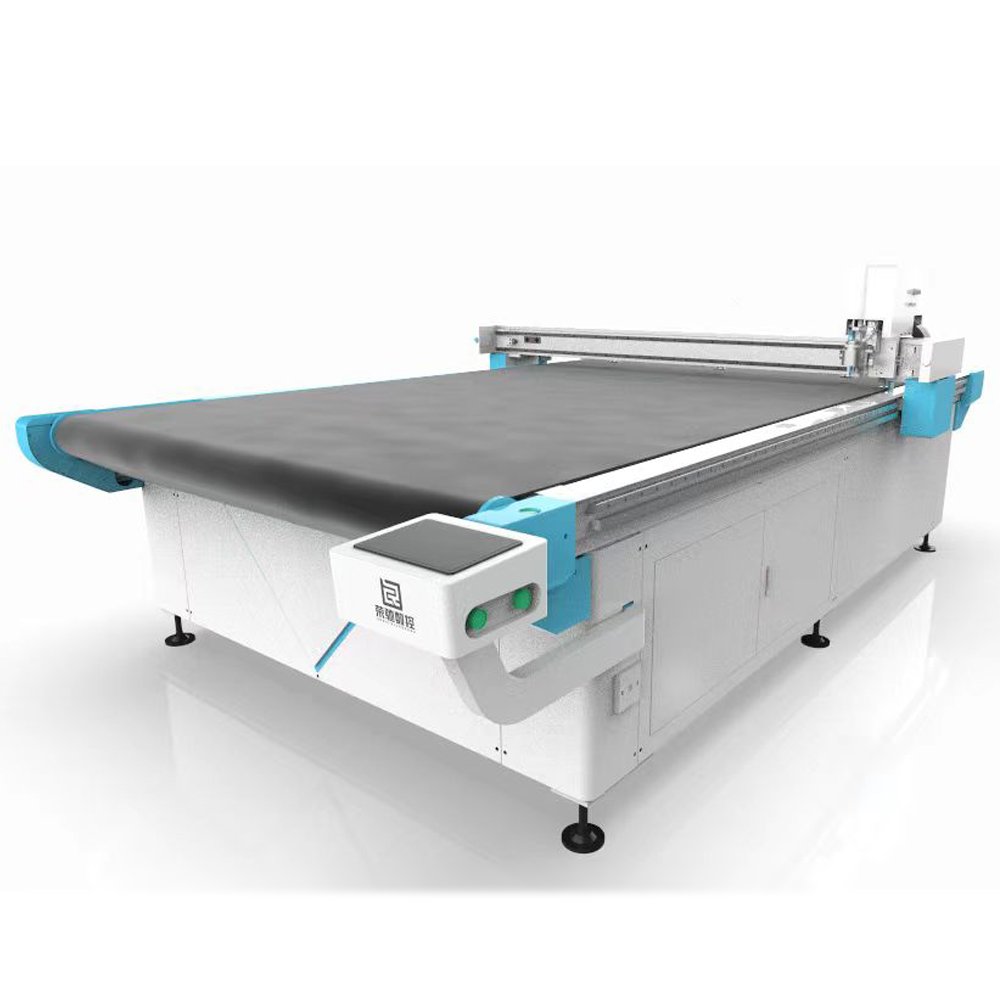 new style Lower Price Versatile precision CNC knife blade table tennis rubber cutting machine