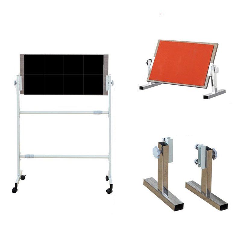 Factory Wholesale Support OEM Professional 8 Pcs Rubber Rebound Board With Wheels For table tennis table Training