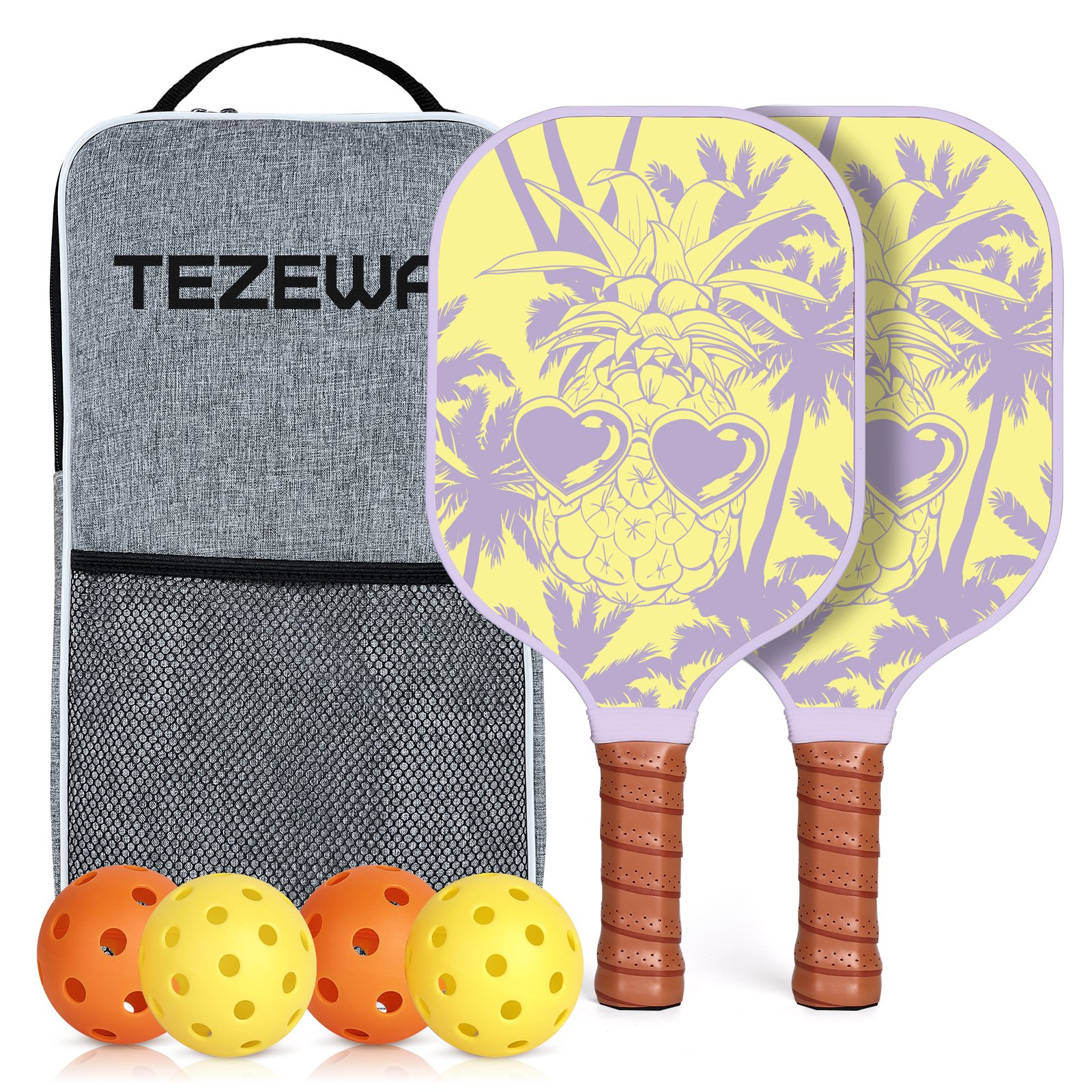 High Quality Carbon Fiber Pickleball Paddle Tennis Sports Ball Sports Rackets Sports Equipment Pick Racket